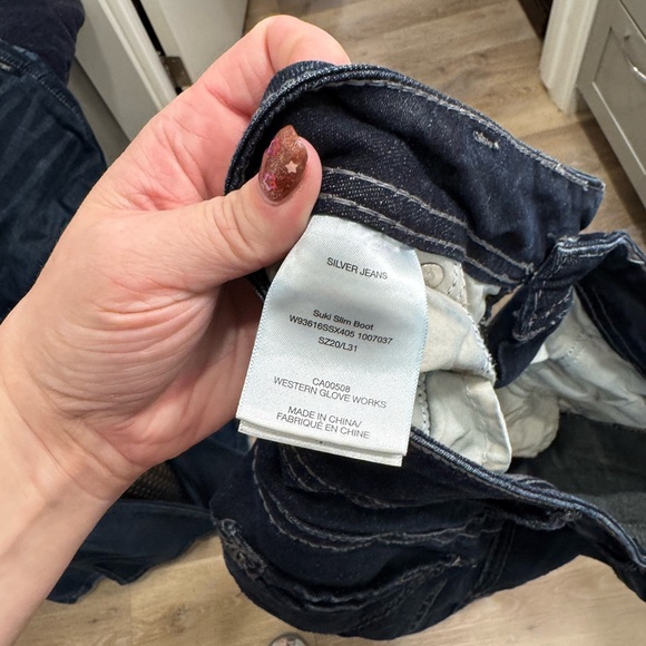 Silver jeans suki slim boot size 20/31 - Picture 3 of 3